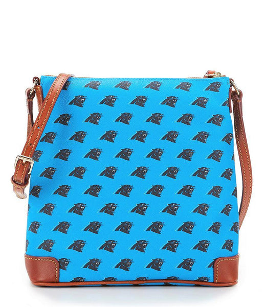 Dooney Bourke Carolina Panthers Crossbody Shoulder Bag Blue Travel Trek Luggage Travel Gear