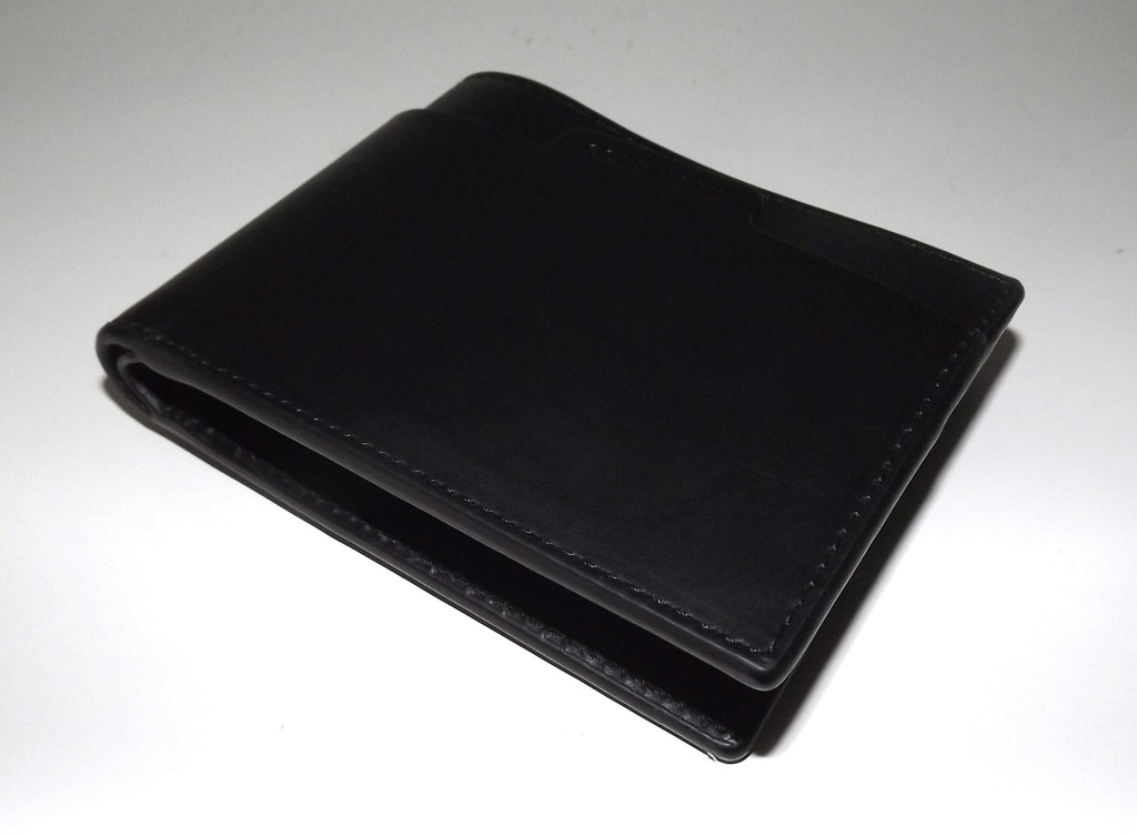 Cole Haan Men's Leather RFID Bifold 6 Pocket Wallet Black