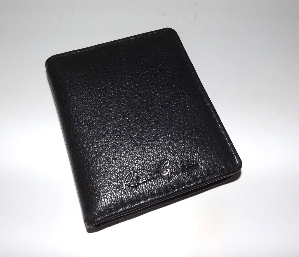 Robert Graham Men's Leather RFID Card Case Wallet Black