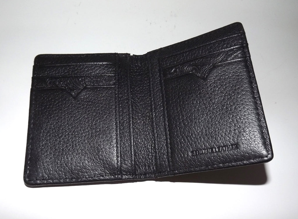 Robert Graham Men's Leather RFID Card Case Wallet Black