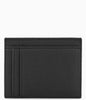 Armani Exchange Men's Slim Front Pocket Card Case Wallet Black