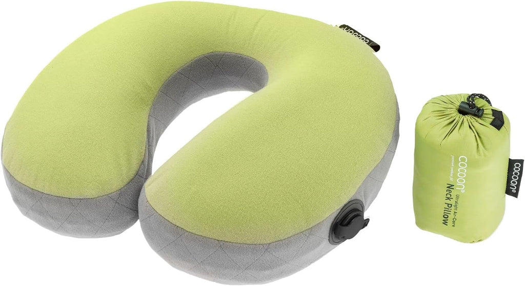 Cocoon Air Core Neck Pillow Wasabi