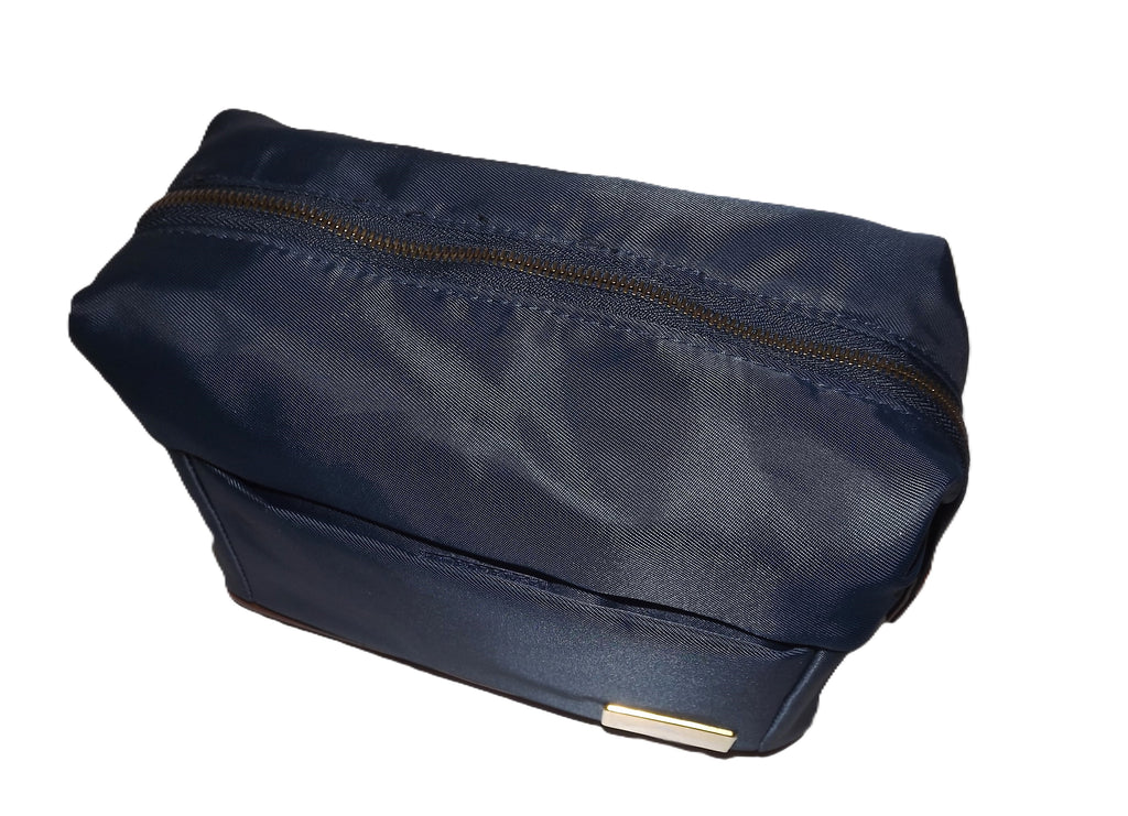 Tommy Bahama Top Zip Toiletry Travel Shave Bag Navy