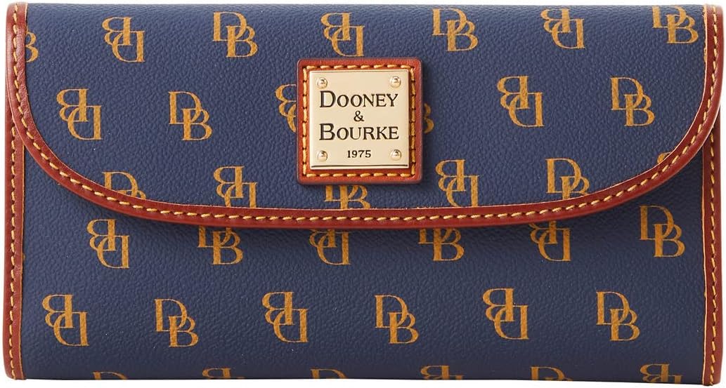 Dooney & Bourke Women's Gretta Continental Clutch Wallet Navy