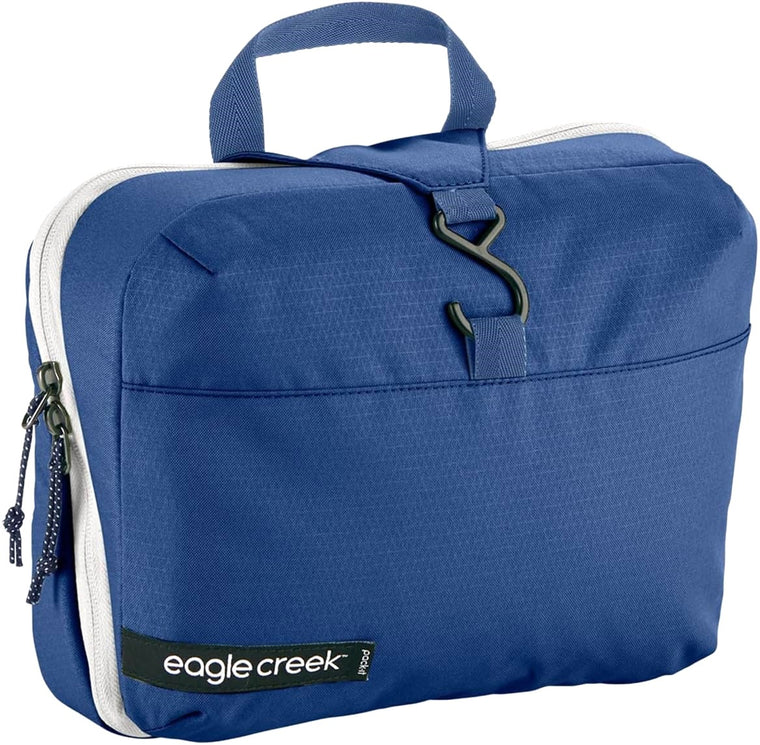 Eagle Creek Pack-it Reveal Hanging Toiltery Bag Blue/Grey