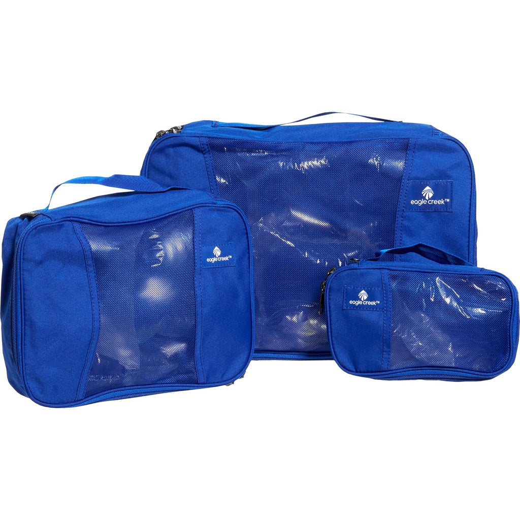 Eagle Creek Pack-it Original 3 Piece Packing Cube Set Blue Sea