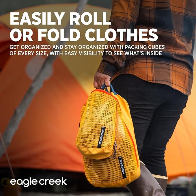 Eagle Creek Pack-it Reveal Packing Cube Set XS/S/M Sahara Yellow