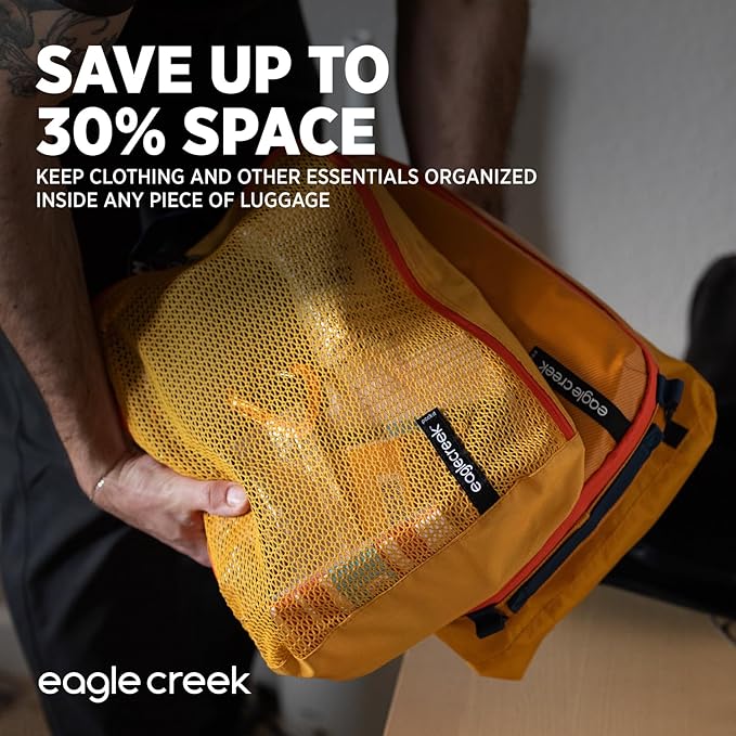 Eagle Creek Pack-it Reveal Packing Cube Set XS/S/M Sahara Yellow
