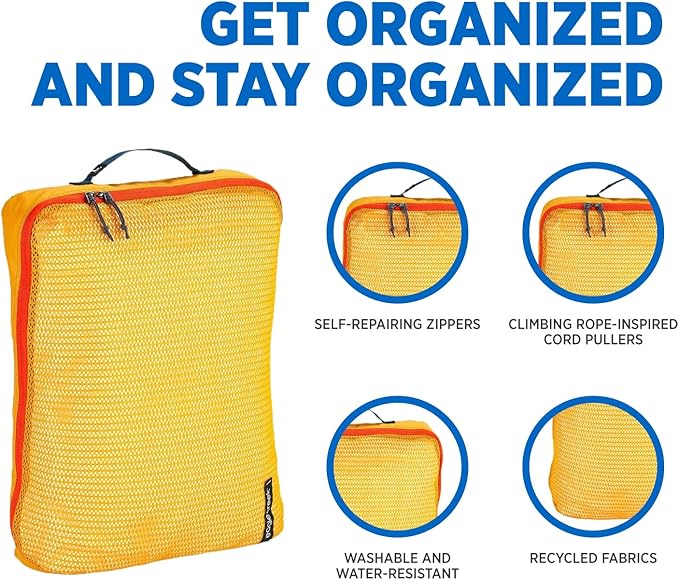 Eagle Creek Pack-it Reveal Packing Cube Set XS/S/M Sahara Yellow