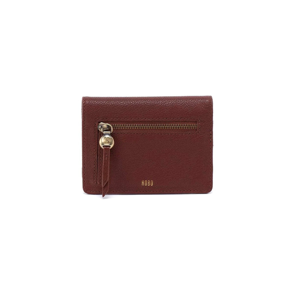 Hobo Hutton Small Wallet Brown Bear