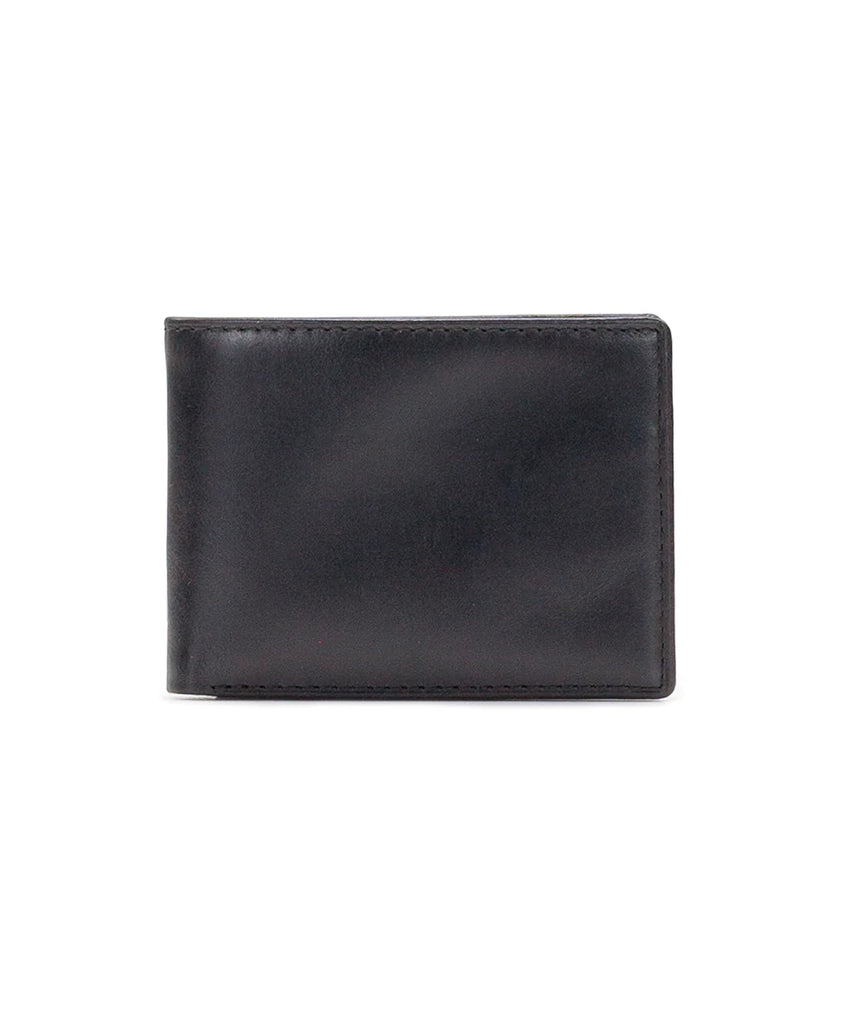 Patricia Nash Men's Leather Amalfi 6 Pocket Bifold Wallet Black