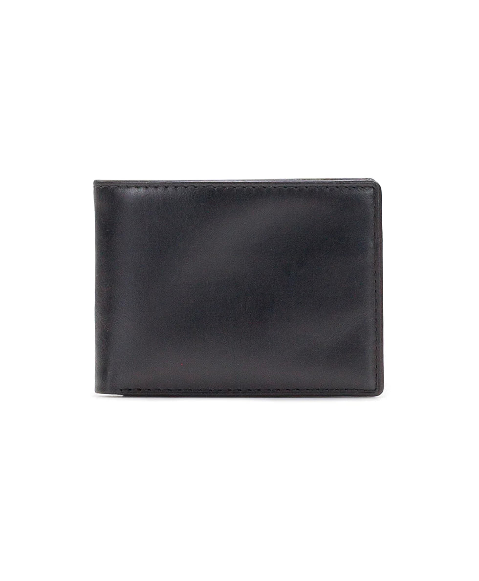 Patricia Nash Men's Leather Amalfi 6 Pocket Bifold Wallet Black