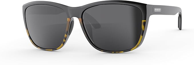 Rheos Sapelos Floating Polarized Sunglasses Gray Lens Gradient Smoke Frame