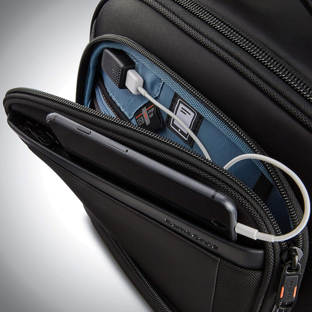 Samsonite Pro Business Collection Slim Laptop Backpack Black