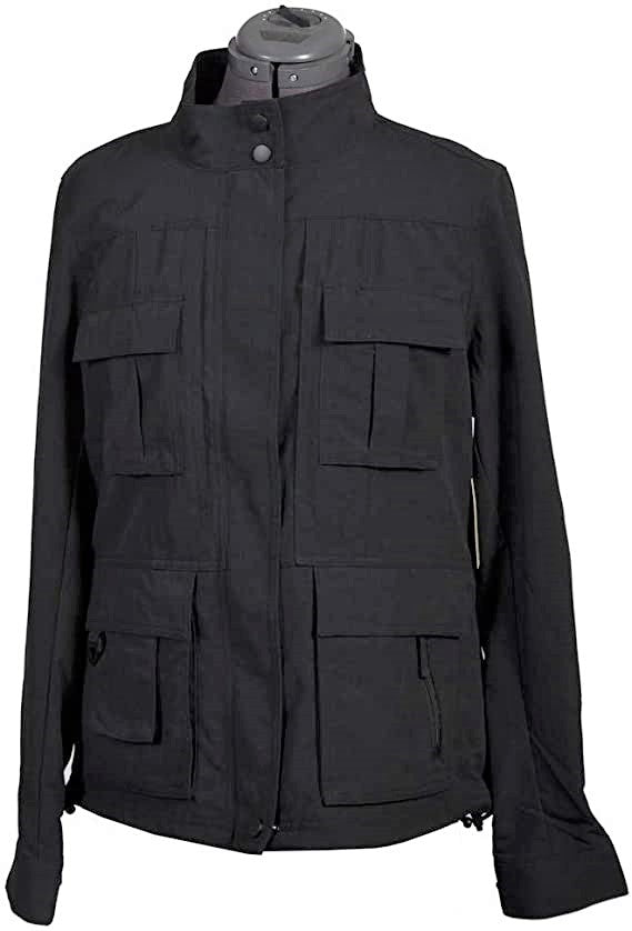 Scully Women's Multi Pocket Packable Travel Jacket Black