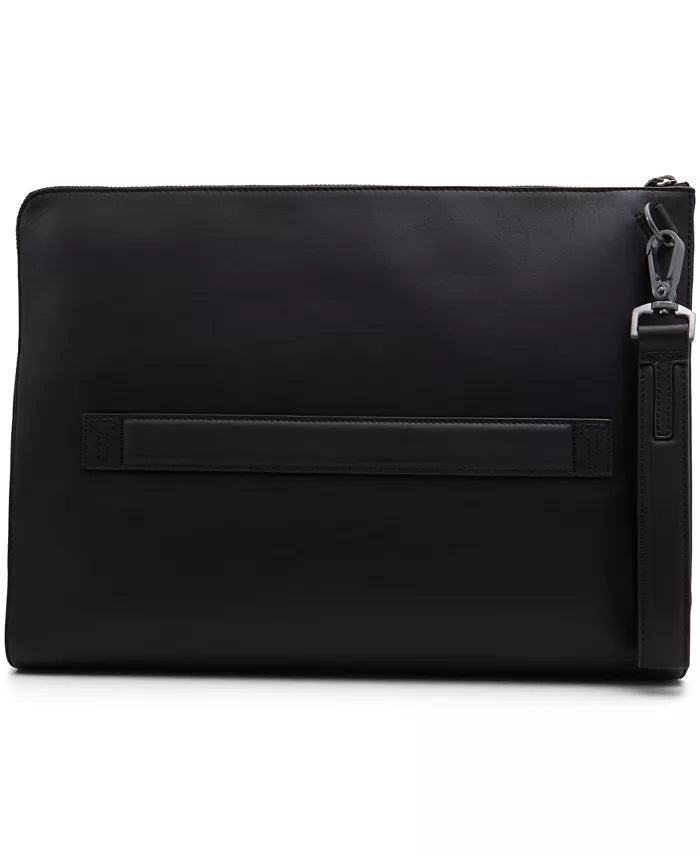 Ted Baker of London Thame Leather 15" Laptop Document Sleeve Black