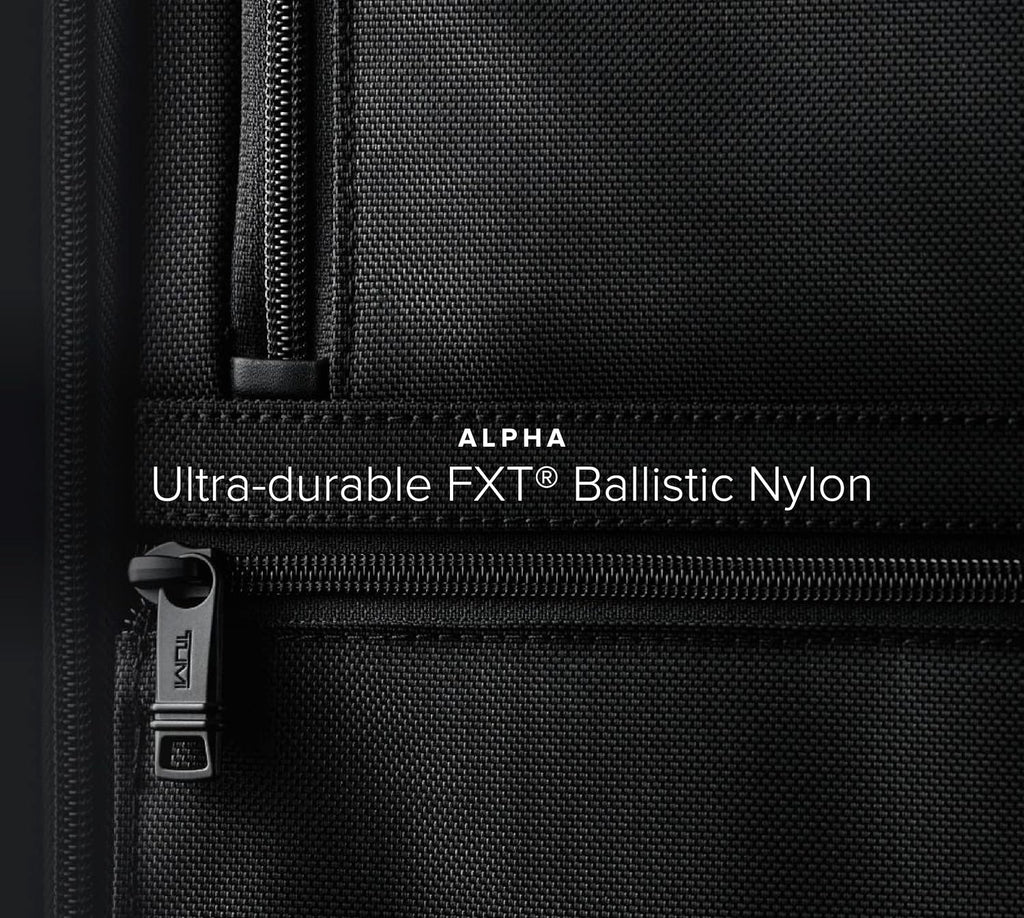 Tumi Alpha Expandable Organizer Laptop Brieg Bag Black