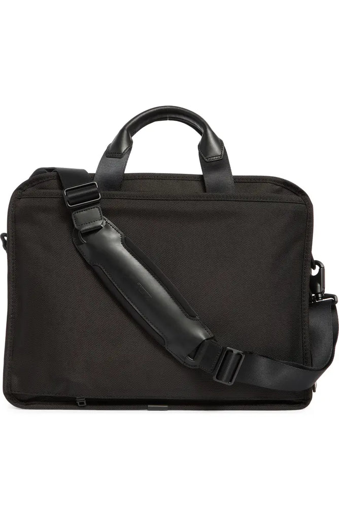 Tumi Alpha Expandable Organizer Laptop Brieg Bag Black