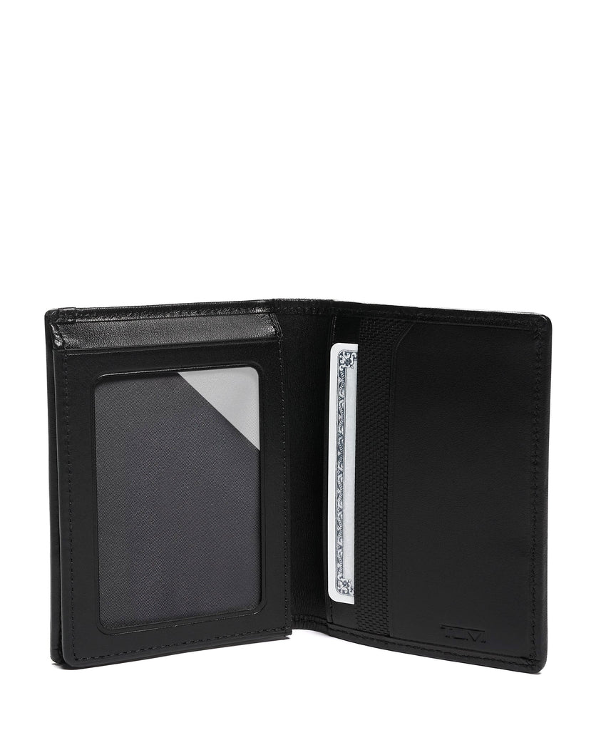 Tumi Men's Alpha L-Fold Passcase Wallet Black