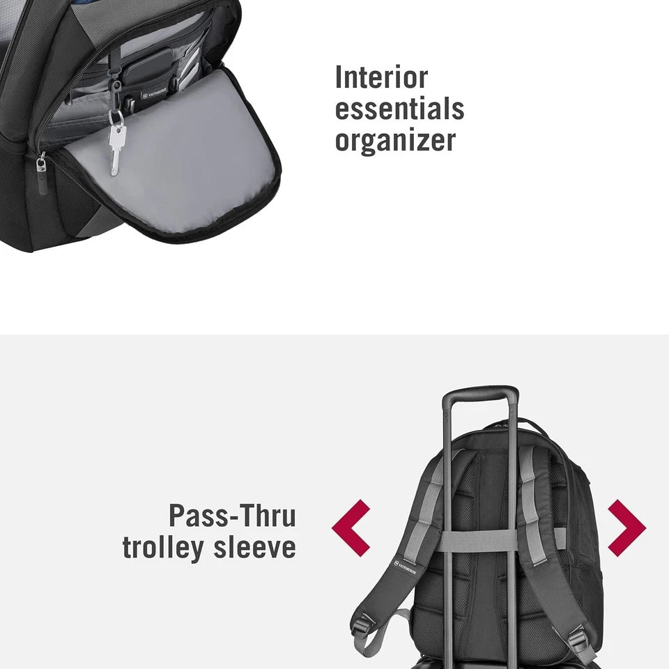 Victorinox Journey Flyer Laptop Backpack Black