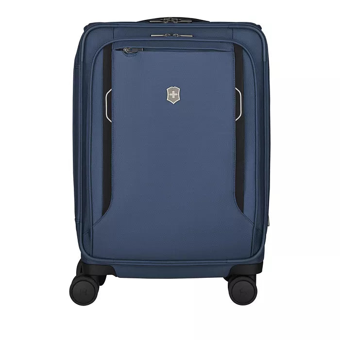 Swiss Victorinox Werks 6.0 Frequent Flyer Plus Carry-on Spinner Luggage Blue