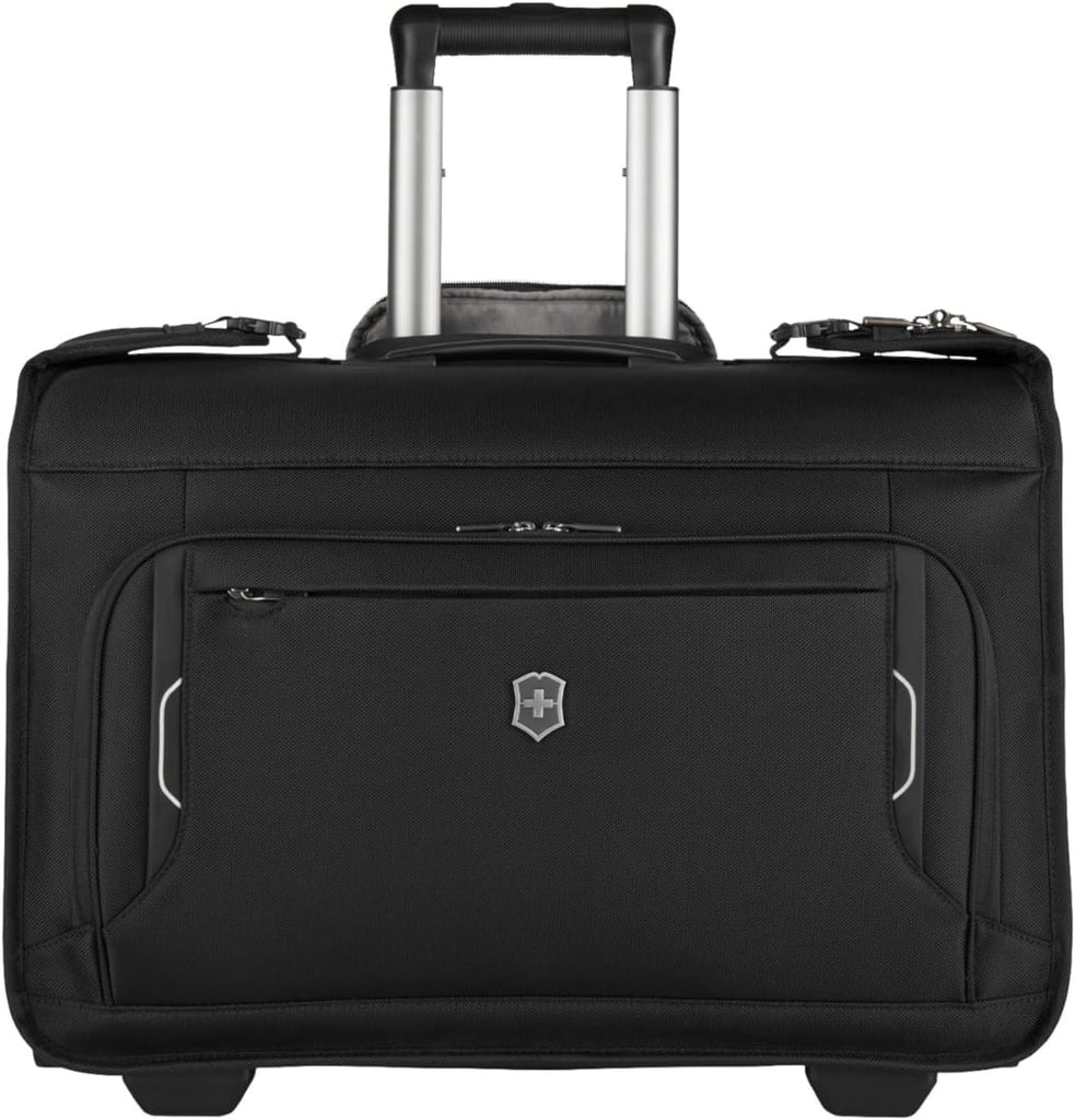 Swiss Victorinox Werks Traveler 6.0 Wheeled Carry-on Garment Bag Black