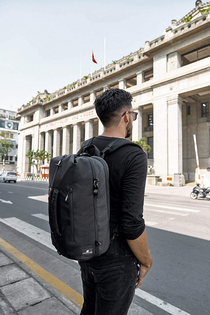 Ascentials Pro Fury Laptop Backpack Carbon Black