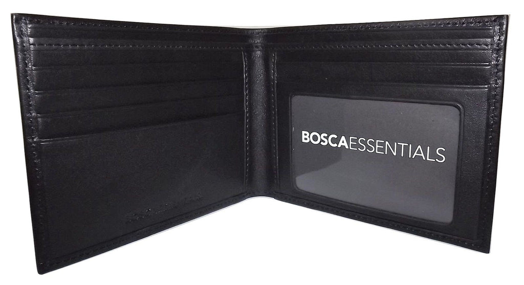 Bosca Bifold Executive ID Wallet Black