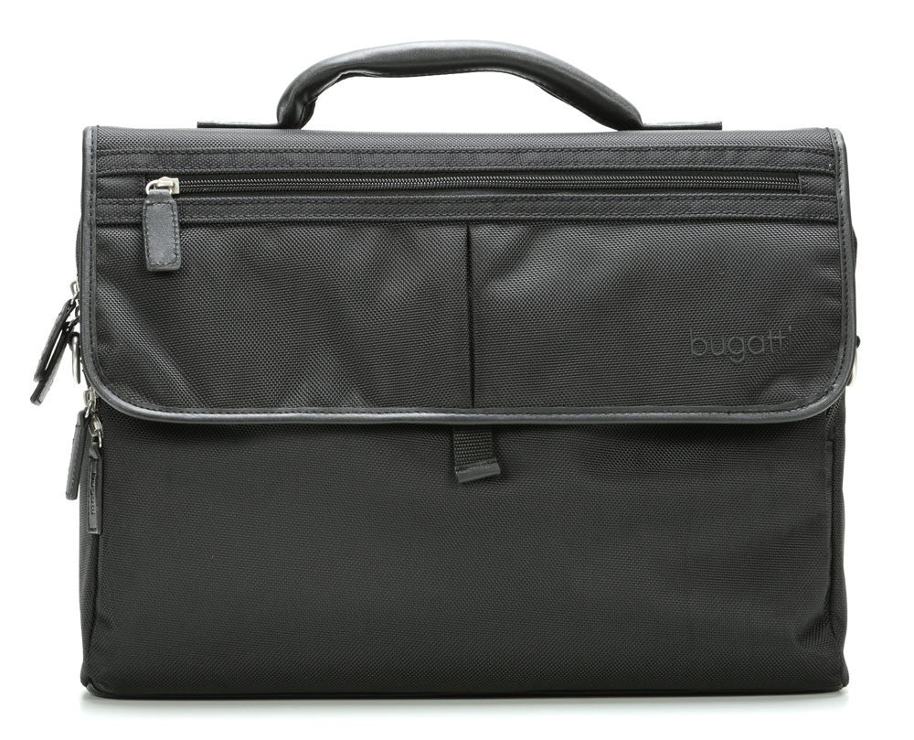 Bugatti Off Road Laptop Tablet Briefcase Black