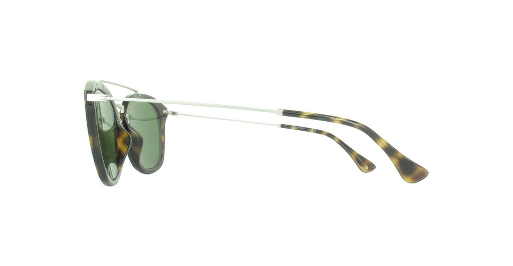 Calvin Klein CK3195S Sunglasses Tortoise Brown Frame/Green Lens