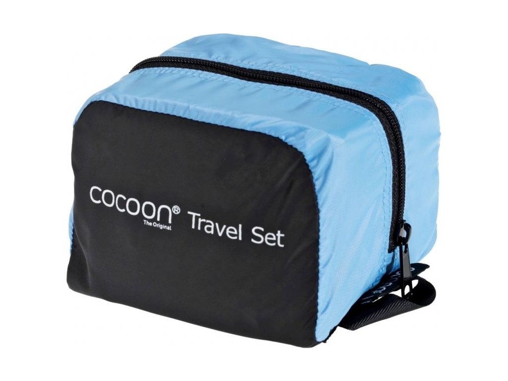 Cocoon Ultralight 3 Piece Travel Set Light Blue