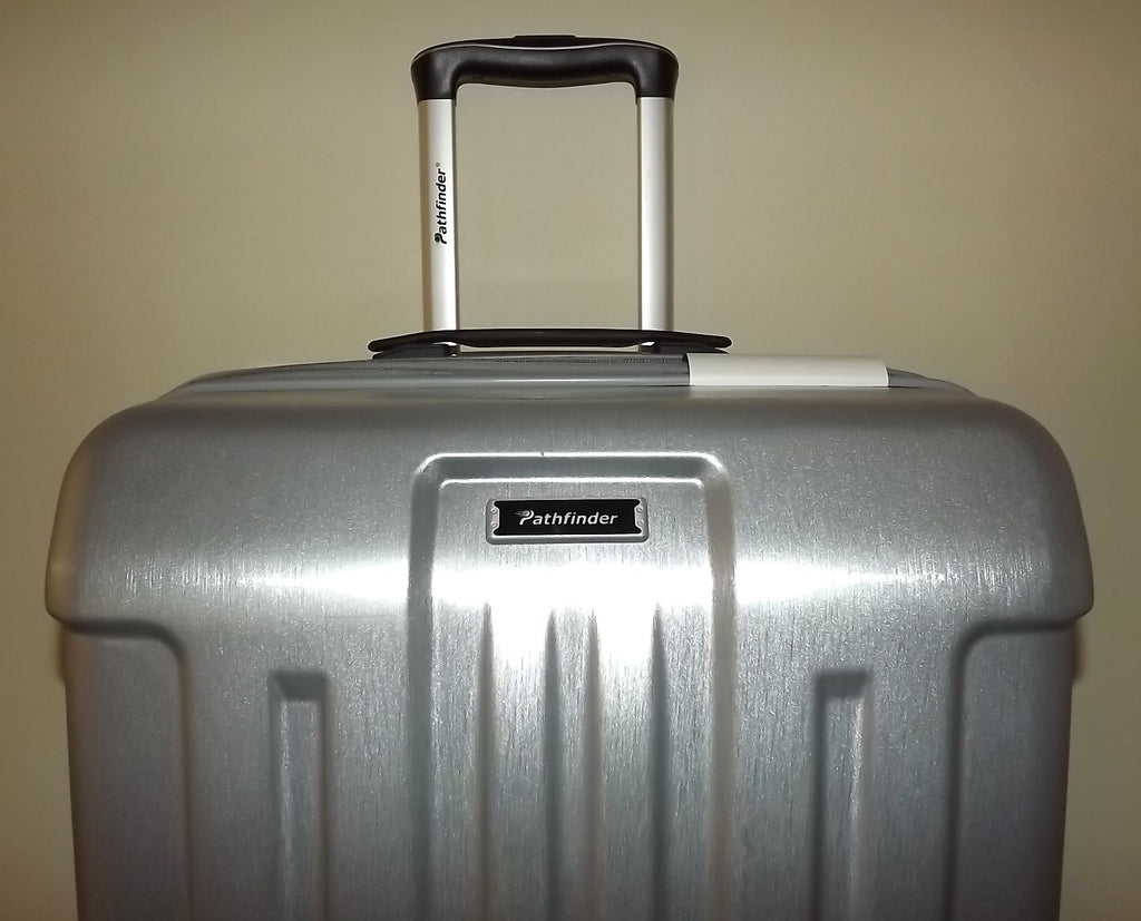 Pathfinder Explorer 25" 4 Wheel Spinner Luggage Silver