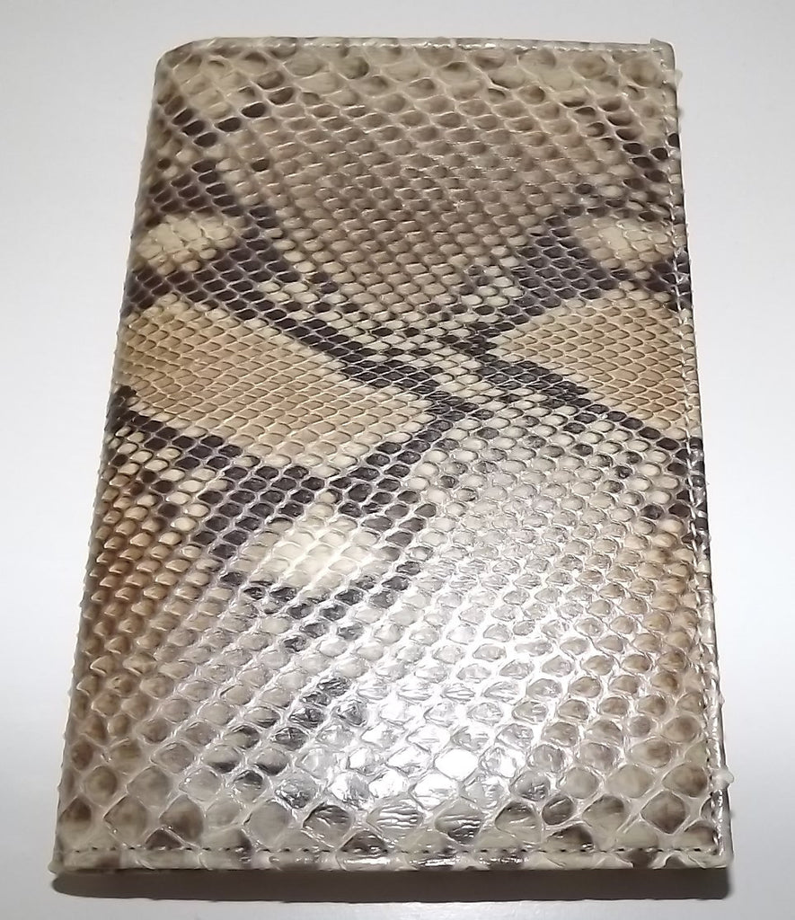 Baglioni Italia Genuine Python Snakeskin Address Memo Book