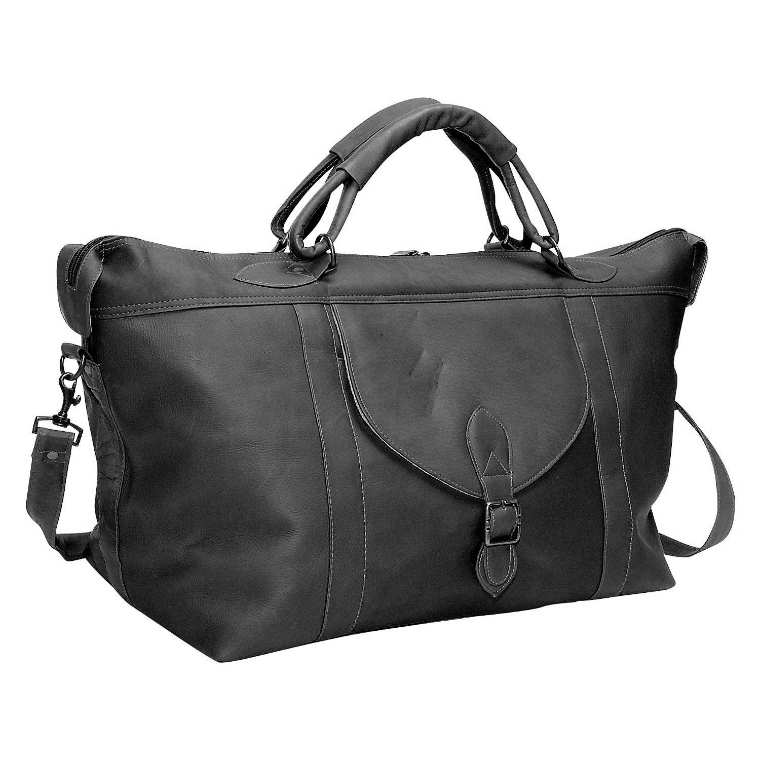 david king women's mid size leather backpack David King Colombian Leather 25" Top Zip Weekender Duffel Bag