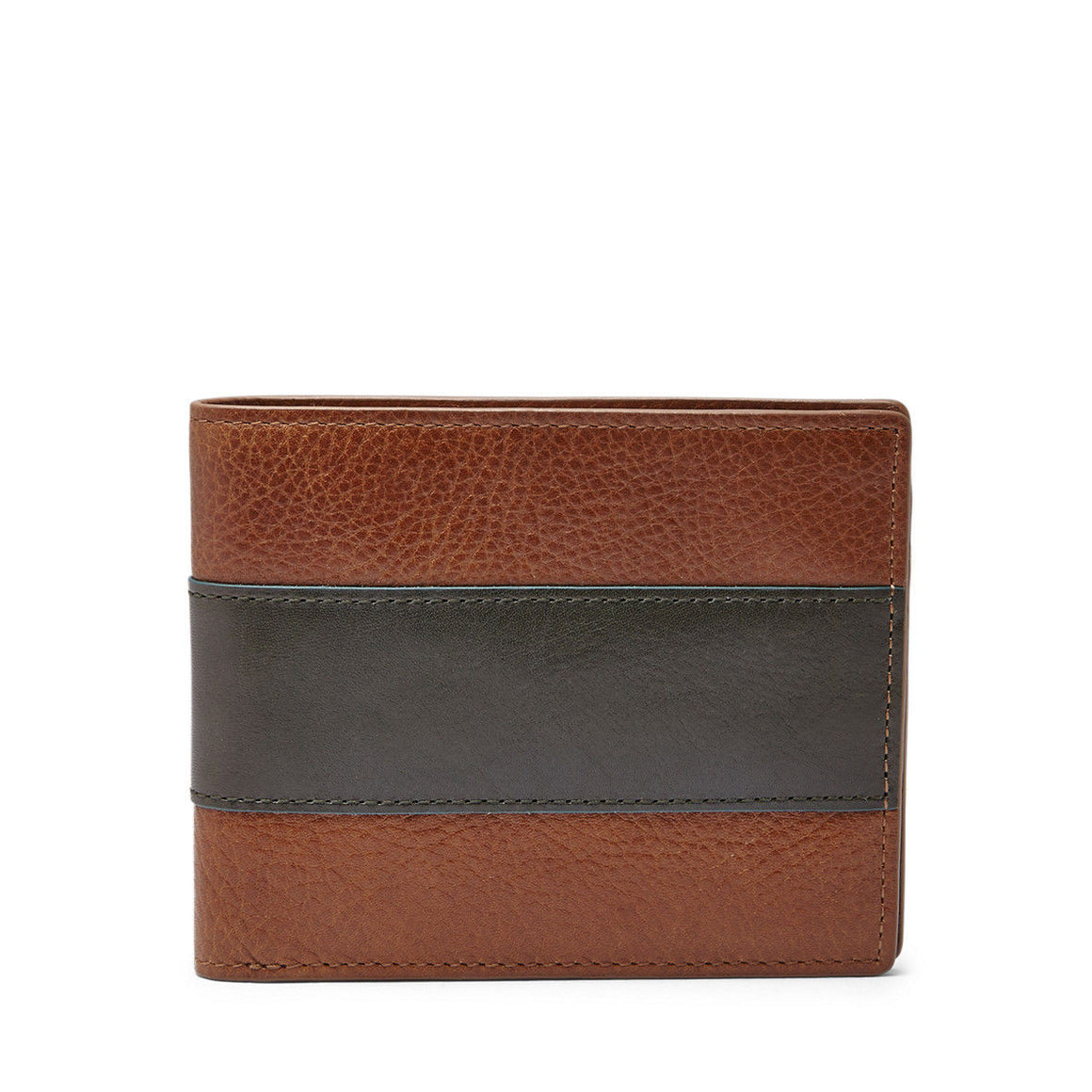 Fossil Men's Leather Charles Bifold Credit Card Wallet