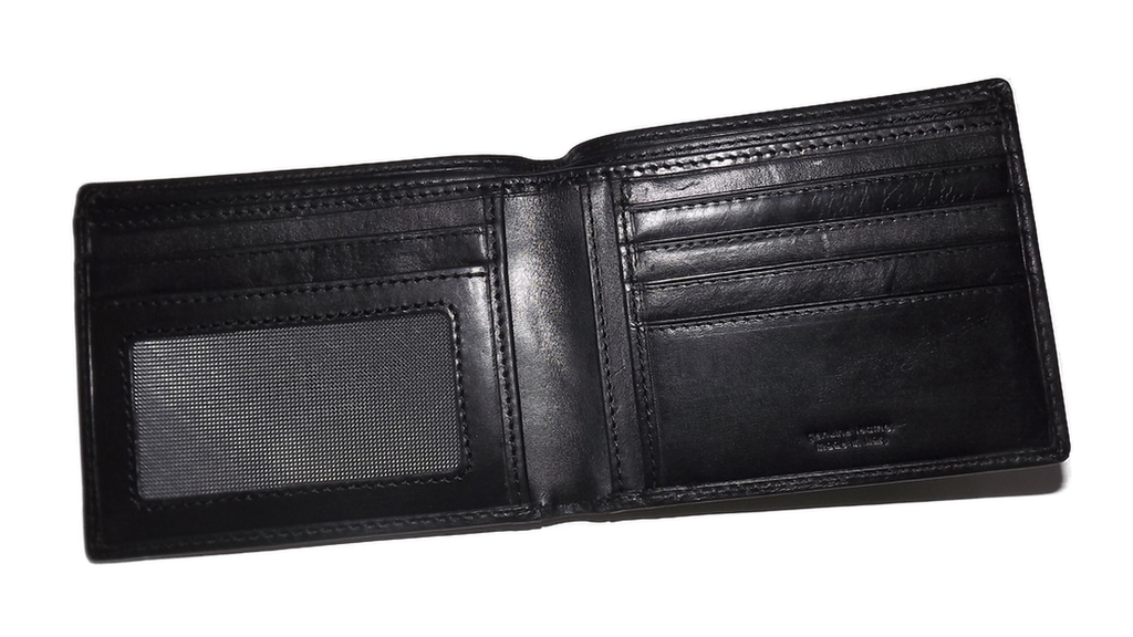 Gianni Conti Bifold 5 Pocket ID Wallet Black