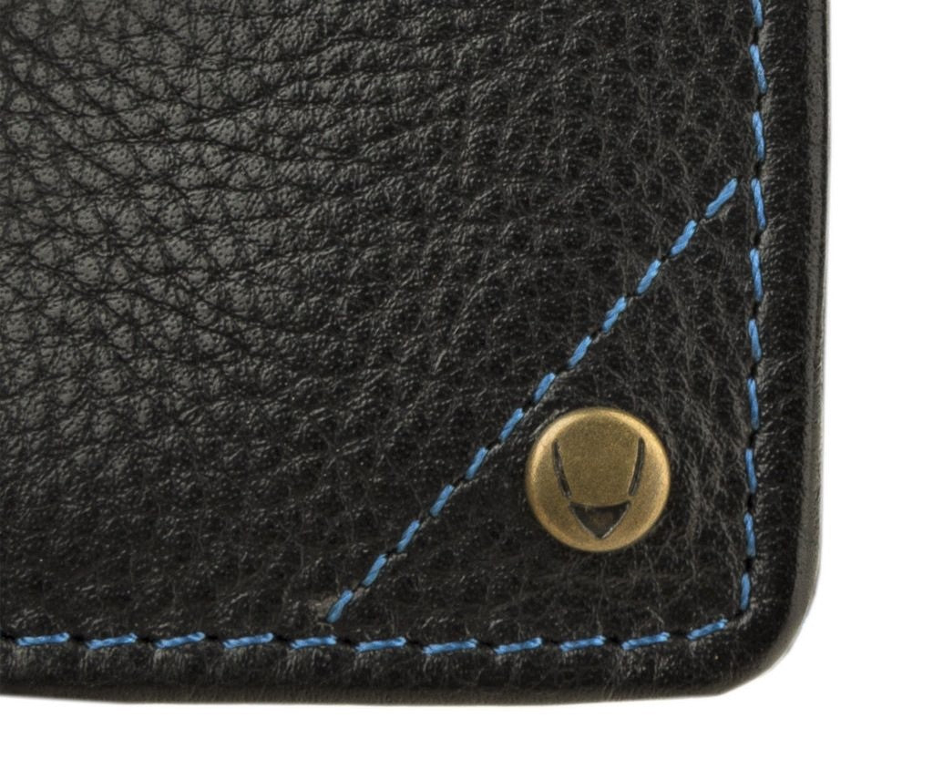 Hidesign Trifold 4 Pocket ID Wallet Black