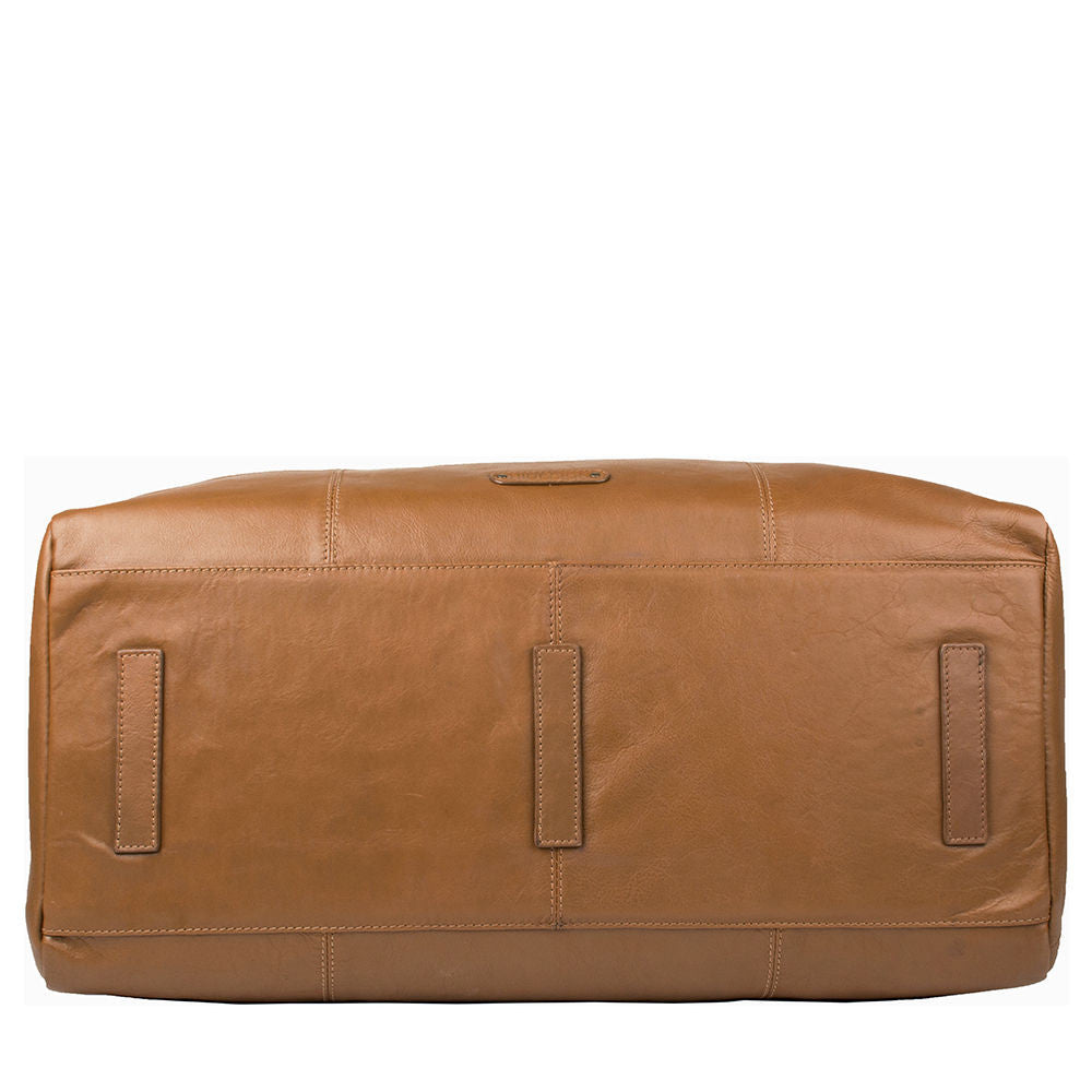 Hidesign Leather 20" Carry-on Cabin Duffel Tan