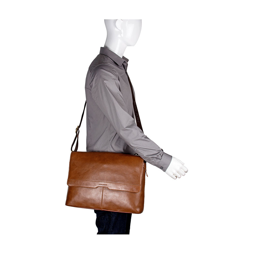Hidesign Helvellyn Front Flap Messenger Brief Bag