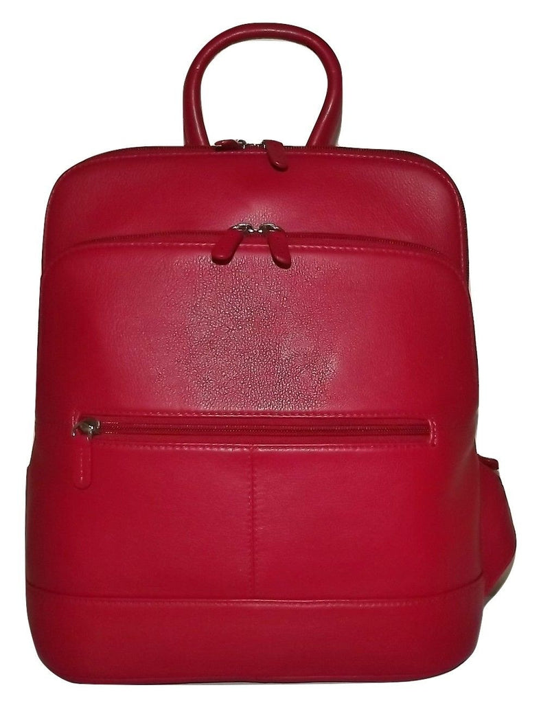 Italia Leather Women's Classic Laptop/Tablet Backpack