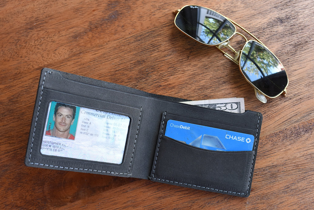 Kiko Bifold ID Wallet Black
