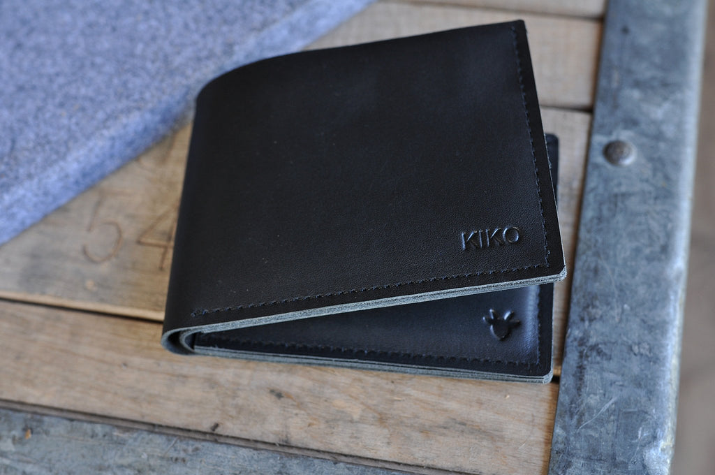 Kiko Sleek Bifold Wallet Black
