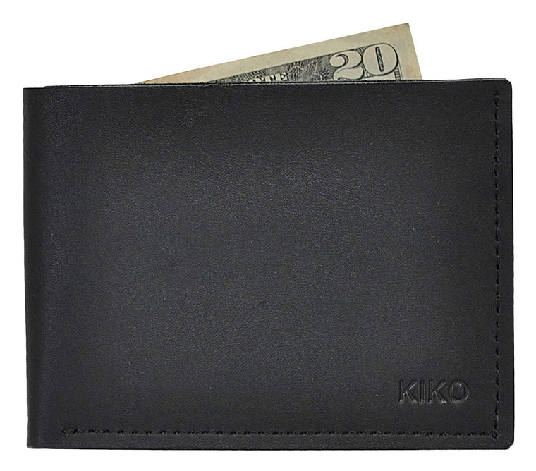 Kiko Sleek Bifold Wallet Black