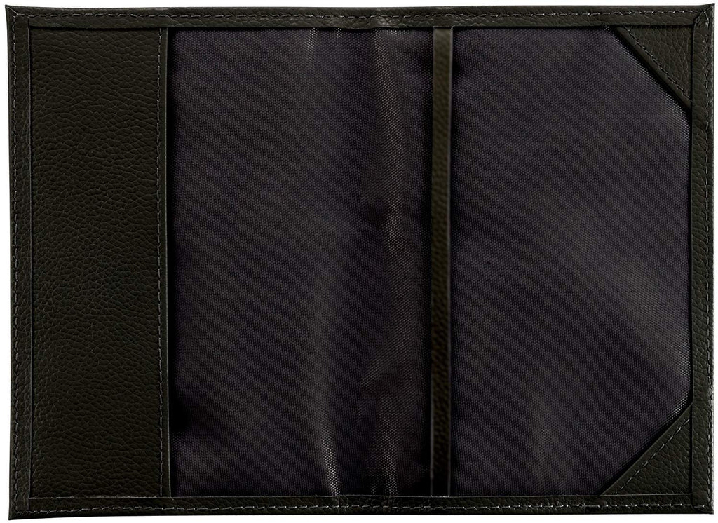Lewis N Clark RFID Bifold Passport Wallet Black
