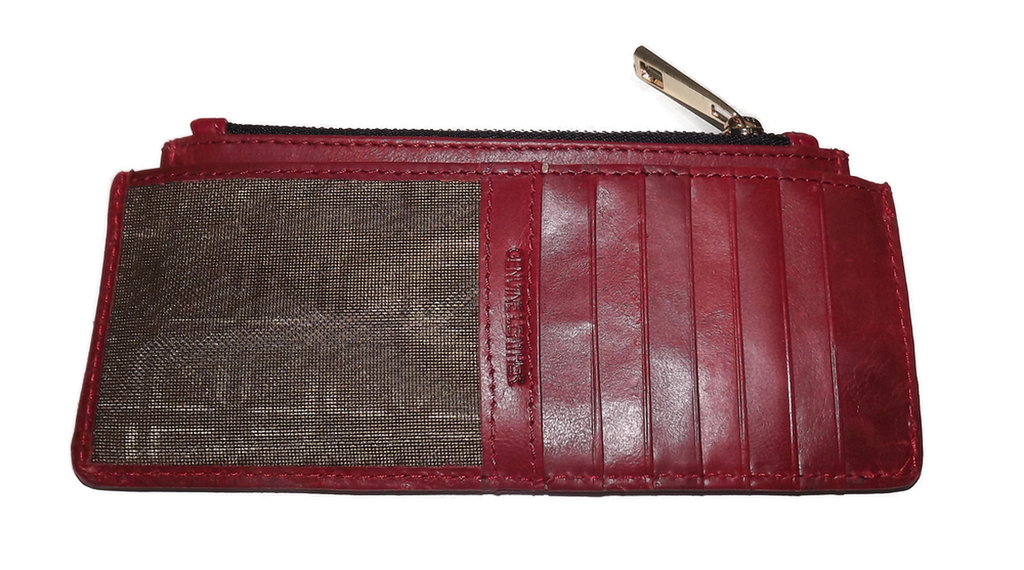 Lodis Credit Card Stacker Wallet Crimson Red