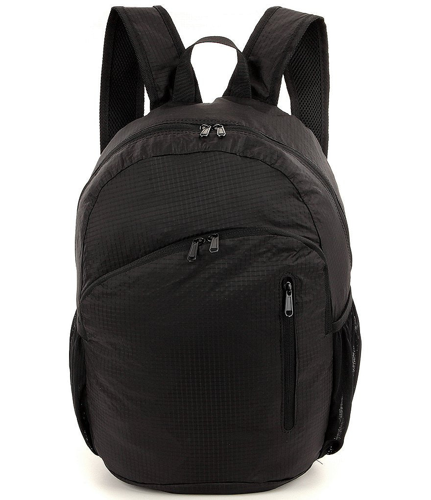 Luggage America Packable 17" Lightweight Backpack Black