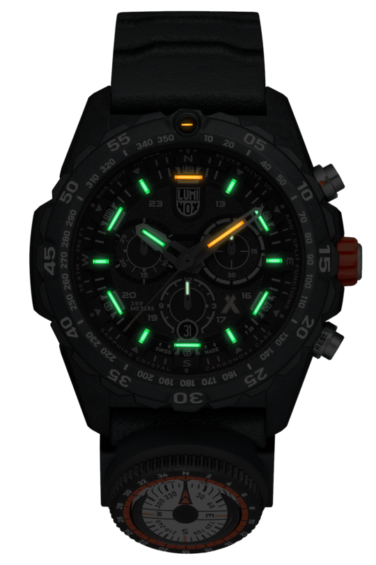 Luminox Men's Bear Grylls Limited Edition Chronograph Watch Black