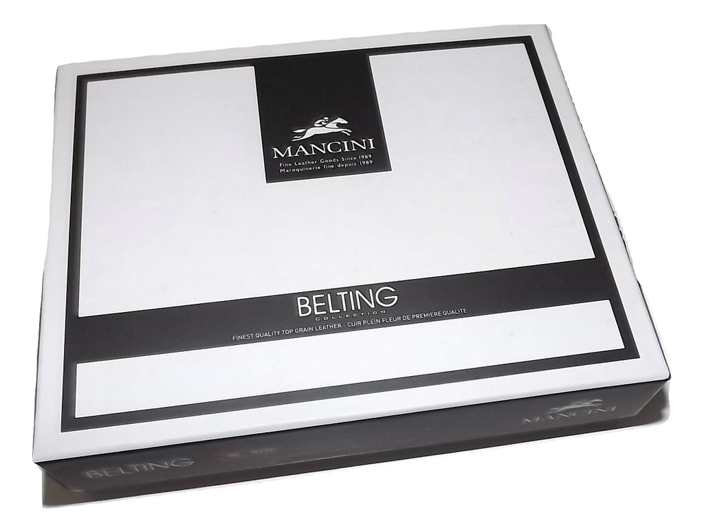 Mancini Belting Leather Wallet Gift Box