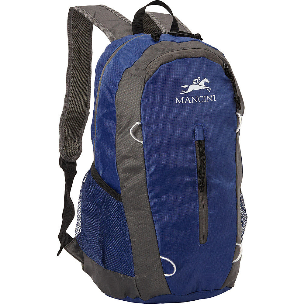 backpack travel packable Mancini Pack Em In Packable Lightweight Travel Backpack with Storage P