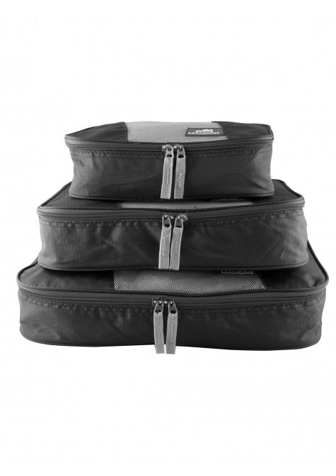 Mancini Luggage Packing Cube Set of 3 Small Medium Large